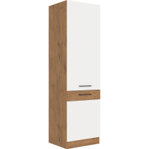 Szafka dolna wysoka słupek 60 DK-210 2F VIGO BIAŁY POŁYSK Podstawowe