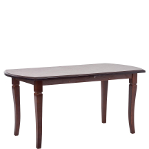 Stół rozkładany 160-240x90x74 FRYDERYK Ciemny Orzech Podstawowe