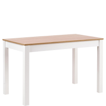 Stół 120x68x76 KSAWERY Dąb Sonoma / Biały Podstawowe