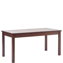 Stół rozkładany 118-158x75x76 MAURYCY Ciemny Orzech Podstawowe