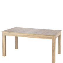 Stół rozkładany 160-300x90x76 SEWERYN Dąb Sonoma Podstawowe