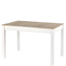 Stół rozkładany 118-158x75x76 MAURYCY Dąb Sonoma / Biały Podstawowe