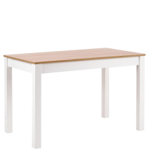 Stół 120x68x76 KSAWERY Dąb Sonoma / Biały Podstawowe