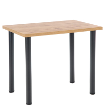Stół 90x60x75 MODEX 2 90 Dąb Wotan / Czarny Podstawowe