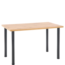 Stół 120x60x75 MODEX 2 120 Dąb Wotan / Czarny Podstawowe