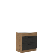 Szafka dolna stojąca 3 szuflady 80D 3S VIGO MATERA Podstawowe