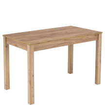 Stół 120x68x76 KSAWERY Dąb Craft Podstawowe (1)