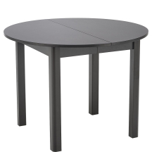 Stół rozkładany 102-142x102x76 RINGO Czarny Podstawowe