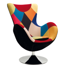 Fotel wypoczynkowy patchworkowy BUTTERFLY Podstawowe