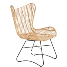 Fotel wypoczynkowy rattanowy INDIANA Podstawowe