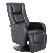 Rozkładany fotel wypoczynkowy PULSAR czarny Podstawowe