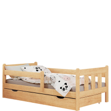 Łóżko dziecięce MARINELLA z szufladą Sosna Podstawowe