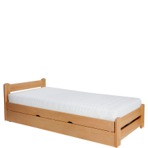 Łóżko bukowe 100 x 200 RELAX Podstawowe