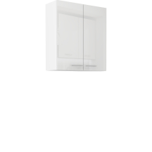 Szafka górna wisząca 2 drzwi 80 G-90 2F LARA BIAŁY POŁYSK Podstawowe
