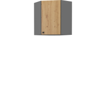 Szafka górna wisząca narożna 1 drzwi 60 x 60 GN-72 1F 45 AVA Podstawowe