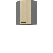 Szafka górna wisząca narożna 1 drzwi 60 x 60 GN-90 1F 45 SCANDI Podstawowe