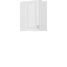 Szafka górna wisząca narożna 1 drzwi 60 x 60 GN-90 1F 45 STILO BIAŁY MAT Podstawowe (1)