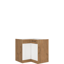 Szafka kuchenna stojąca narożna 2 drzwi 90 x 90 ND 2F VIGO BIAŁY POŁYSK Podstawowe