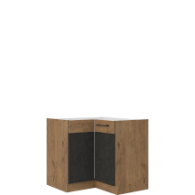 Szafka kuchenna stojąca narożna 2 drzwi 90 x 90 ND 2F VIGO MATERA Podstawowe