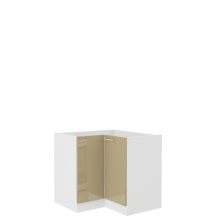 Szafka kuchenna stojąca narożna 2 drzwi 90 x 90 ND 2F LARA CAPPUCINO POŁYSK Podstawowe