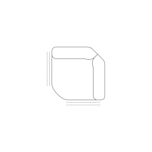 Element narożny E MOTION Podstawowe