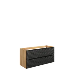 Szafka łazienkowa wisząca pod umywalkę 120 cm 82-120-2S OCEAN BLACK Podstawowe