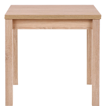 Stół rozkładany 80-160x80x76 GRACJAN Dąb Sonoma Podstawowe