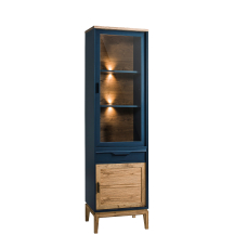 Witryna z oświetleniem Prawa GRA.031.05 GRANADA ANTRACYT Podstawowe