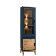 Witryna z oświetleniem Lewa GRA.032.05 GRANADA ANTRACYT Podstawowe