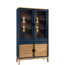 Witryna z oświetleniem GRA.030.05 GRANADA ANTRACYT Podstawowe