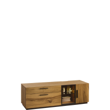 Szafka RTV Prawa z oświetleniem MOR.050.P.03 MORENO Podstawowe