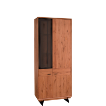 Witryna z oświetleniem LOF.030.03 LOFT NATURALNY Podstawowe