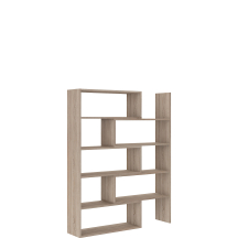 Regał 1 Dąb Sonoma KAROL Podstawowe