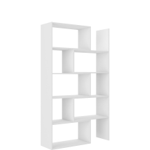 Regał 2 Biały KAROL Podstawowe