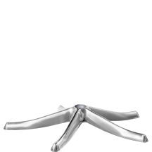 Podstawa do foteli obrotowych aluminiowa polerowana AL-WS350 Podstawowe