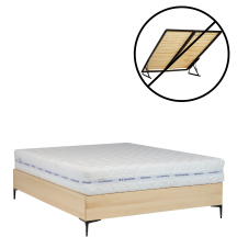 Łóżko drewniane bukowe bez stelaża 90 x 200 LK185 BOX Podstawowe