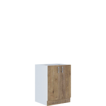 Szafka dolna stojąca 2 drzwi 60 D 2F SARA LEFKAS Podstawowe