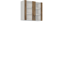 Szafka górna wisząca z witryną 80 GS-72 2F SARA LEFKAS Podstawowe