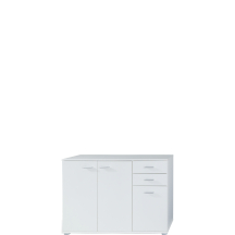 Komoda 1 Biały MIKE Podstawowe