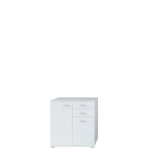 Komoda 2 Biały MIKE Podstawowe