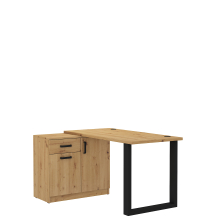 Biurko z komodą 130 Dąb Artisan MALTA DĄB ARTISAN Podstawowe