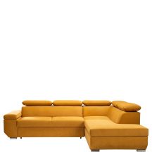 Narożnik z funkcją spania i pojemnikiem LARS I Prawy Podstawowe