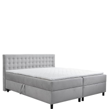 Łóżko kontynentalne 140 x 200 PILAR z pojemnikiem Podstawowe