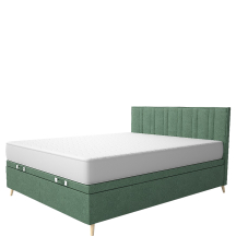 Łóżko kontynentalne 180 x 200 z pojemnikiem PALERMO Podstawowe