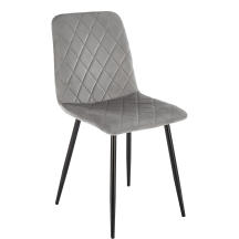 Krzesło metalowe K-525 Czarny / Popiel Podstawowe