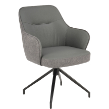 Krzesło metalowe K-527 Popiel / Jasny Popiel Podstawowe