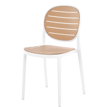 Krzesło K-529 Biały / Naturalny Podstawowe