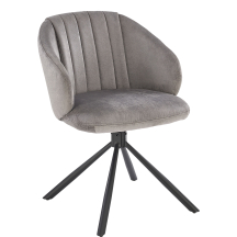 Krzesło metalowe K-533 Czarny / Popiel Podstawowe