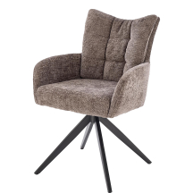 Krzesło metalowe K-540 Czarny / Popiel Podstawowe