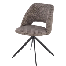 Krzesło metalowe K-546 Czarny / Popiel Podstawowe